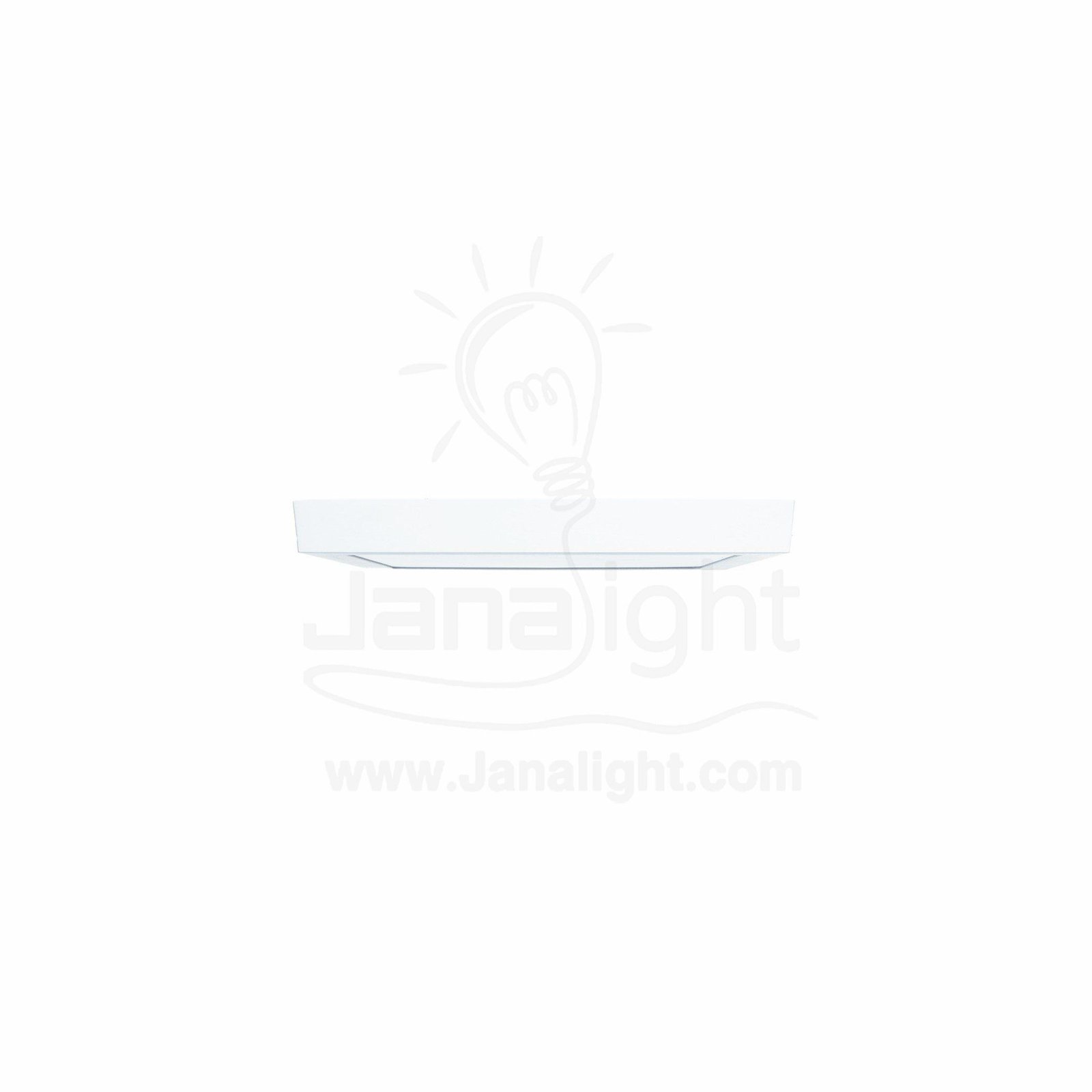 panel spotlight 24 watt square white